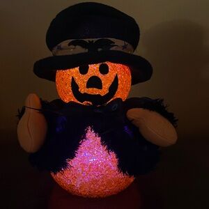 Light up pumpkin